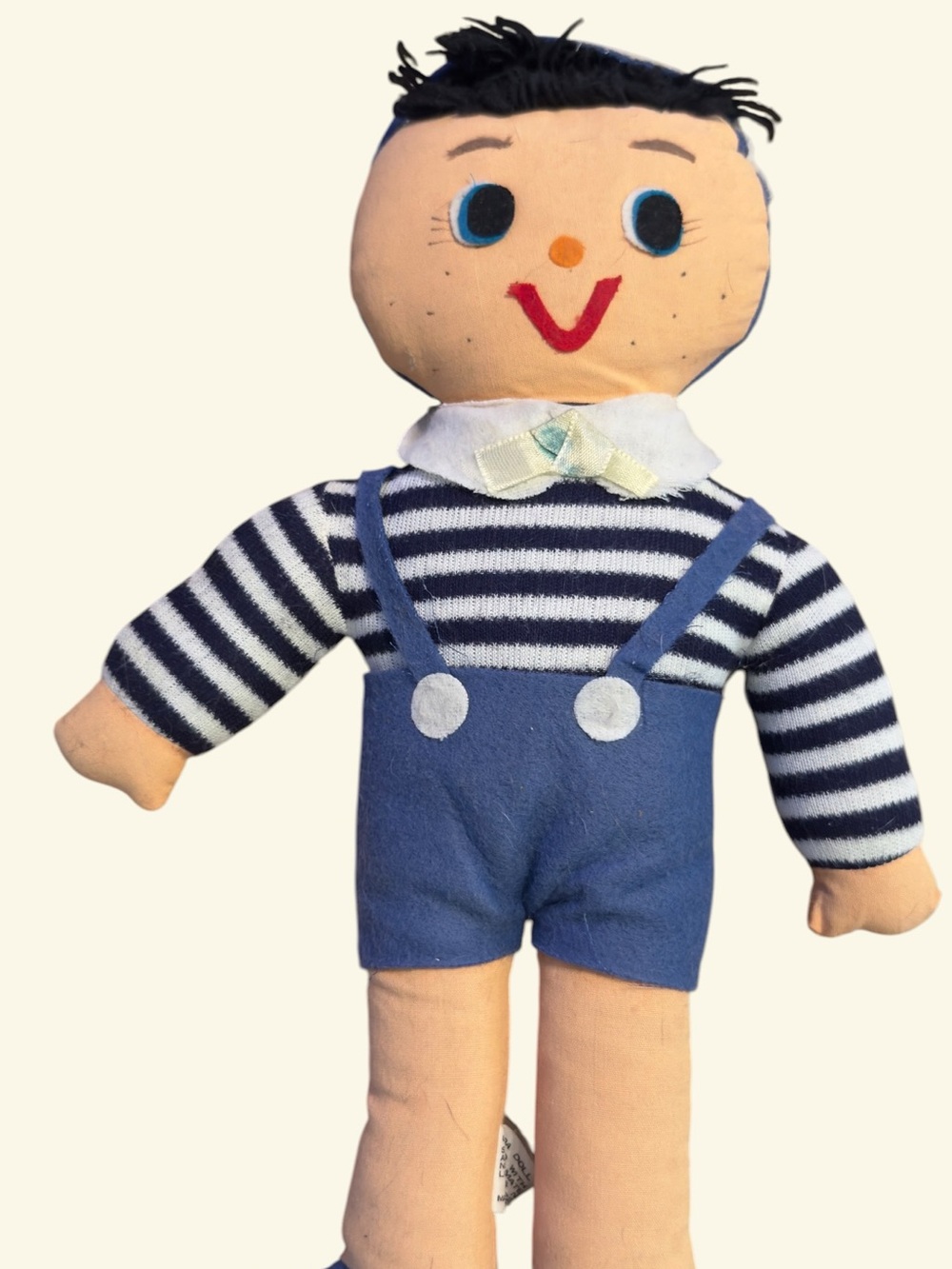 Vintage 1960s Uneeda Cloth Doll Raggedy Andy Style